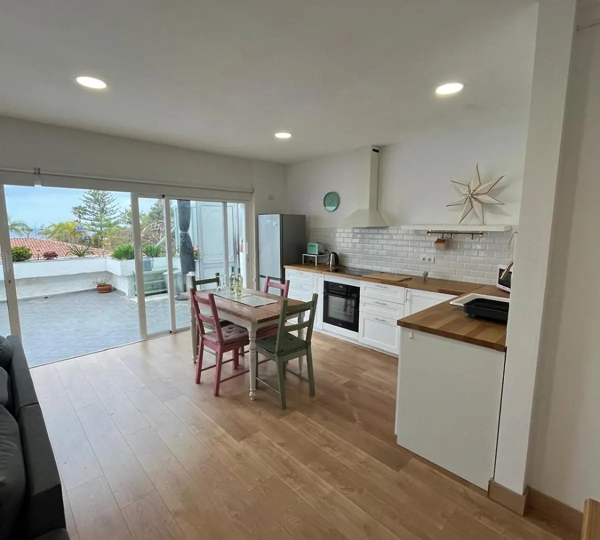 Sunset Bungalow Oceanfront Relax Los Realejos Lägenhet